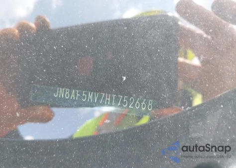 2017 Nissan Juke Sv из США, поврежденный, VIN JN8AF5MV7HT752668